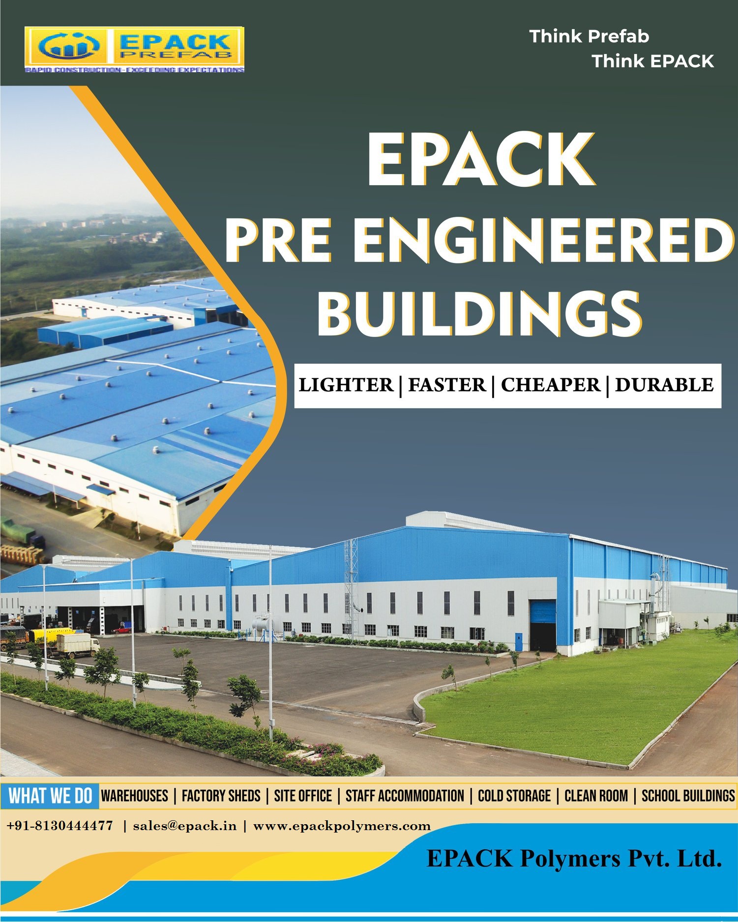 Prefabricated commercial buildings