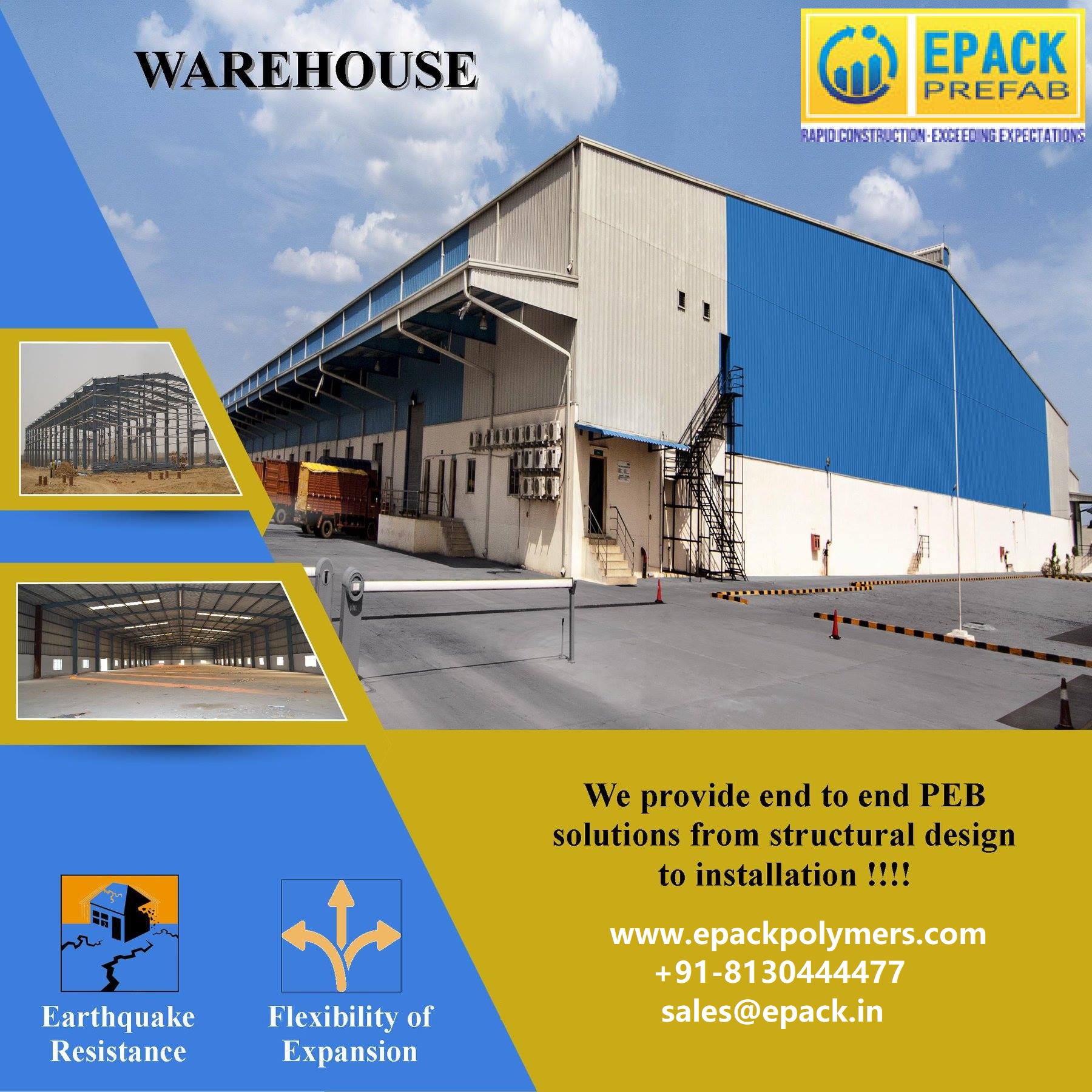 prefabricated warehouse