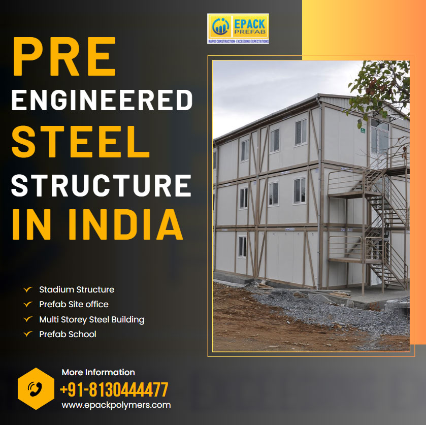 Pre Engineered Steel Structure Manufacturing in India