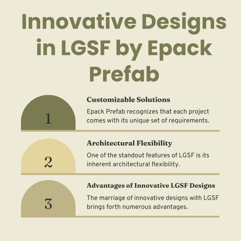 Innovative Designs in LGSF by Epack Prefab