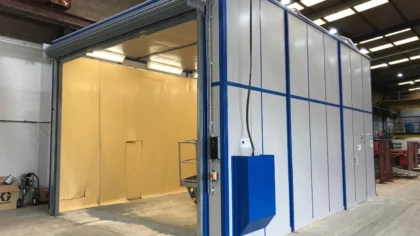 Shot Blasting Room
