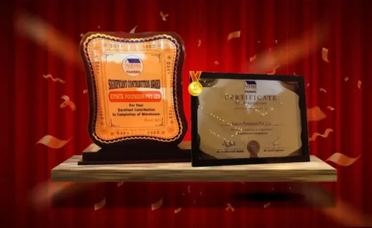 Award & Appreciation For Outstanding Contribution