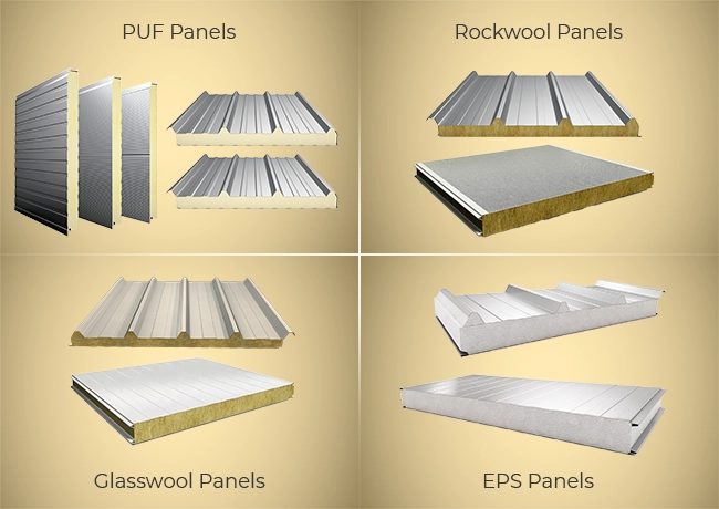 Epack Sandwich Panels Types