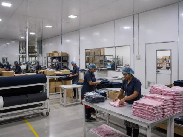 Sandwich Panels For Textile And Apparel Support Facilities
