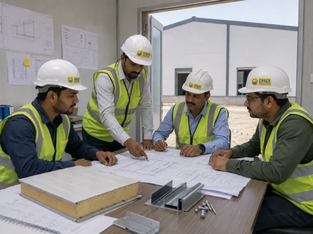 Shivpur Sandwich Panel Project Planning