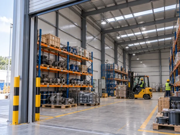 Phusro Industrial Spare Parts Warehouse Panels