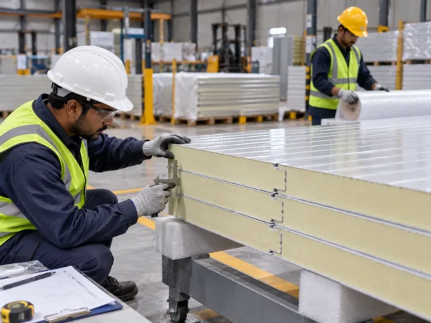 Phusro Sandwich Panel Profile Quality Inspection
