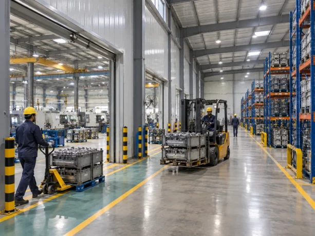 Pimpri Chinchwad Component Warehouse Material Movement