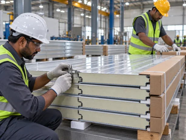 Raiganj Sandwich Panel Quality Preparation