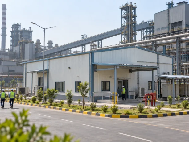 Raigarh Industrial Support Sandwich Panel Building