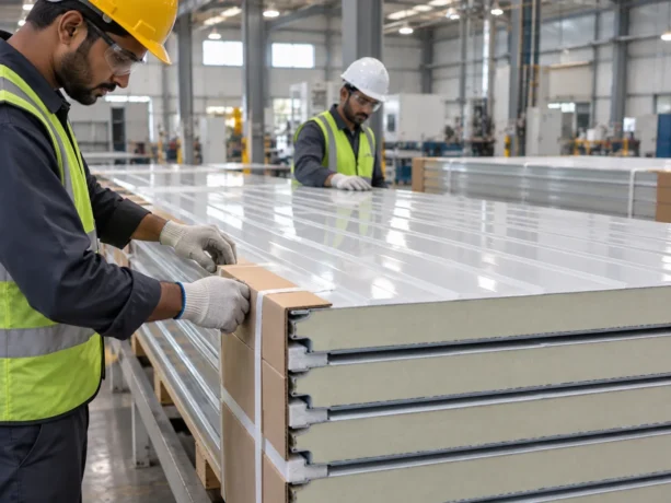 Raigarh Sandwich Panel Protective Preparation