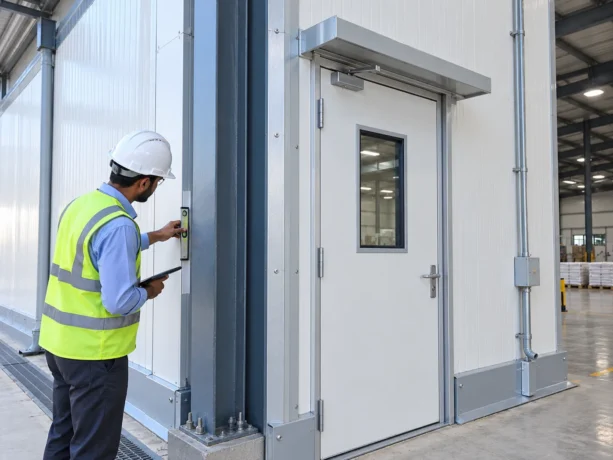 Rampur Sandwich Panel Building Interface Detail