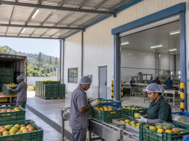 Ratnagiri Mango Processing Receiving Sandwich Panels