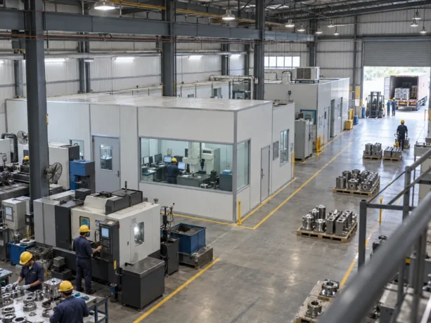 Rewari Large Industrial Assembly Sandwich Panel Building