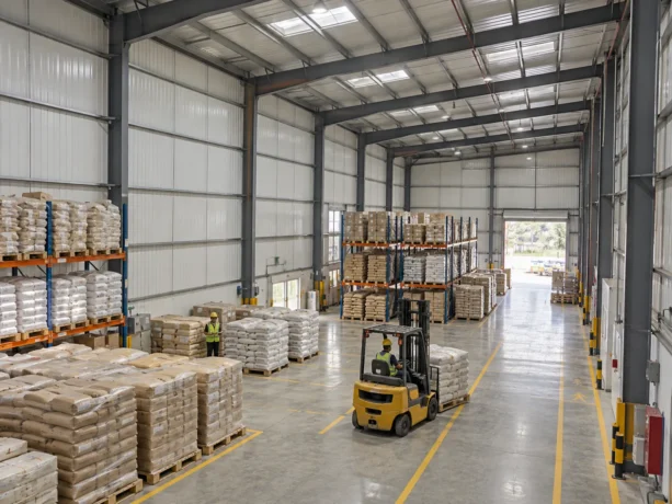 Sagar Agricultural Warehouse Sandwich Panel Interior
