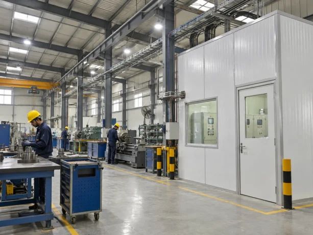 Sagar Engineering Workshop Sandwich Panel Enclosure