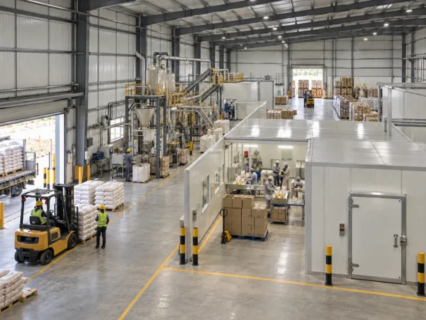 Sagar Industrial Processing Workflow Sandwich Panels