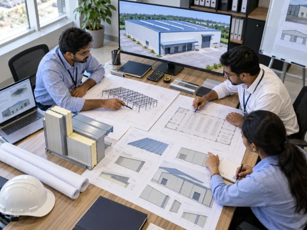 Sahaswan Peb Sandwich Panel Project Planning