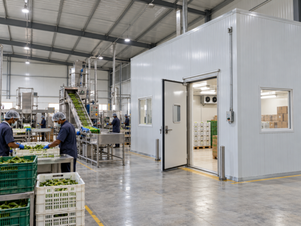 Sahaswan Processing Controlled Sandwich Panel Room