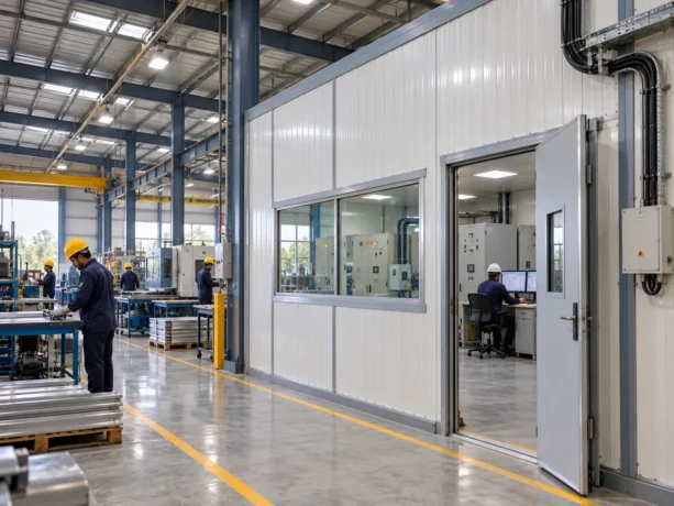 Santokhgarh Industrial Floor Technical Room Sandwich Panel