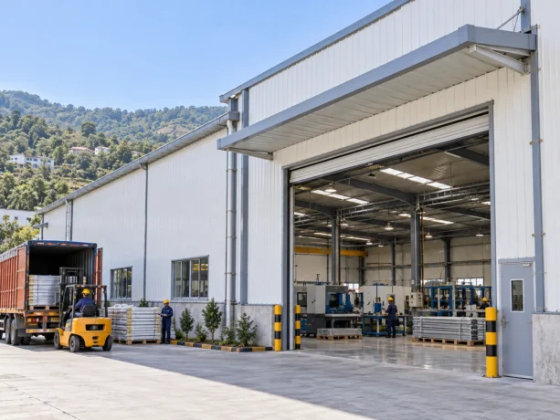 Santokhgarh Industrial Sandwich Panel Building