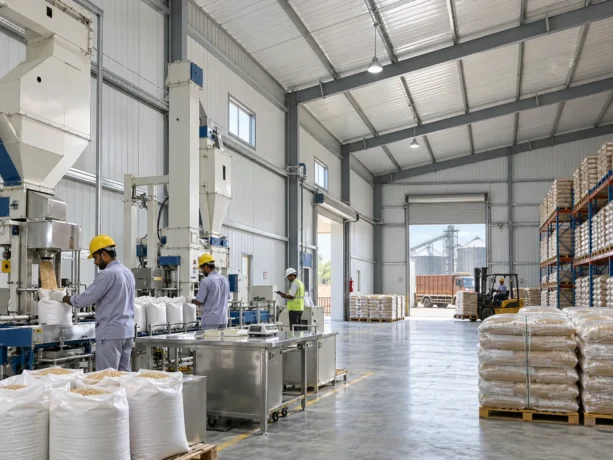 Sehore Grain Processing Sandwich Panel Zones