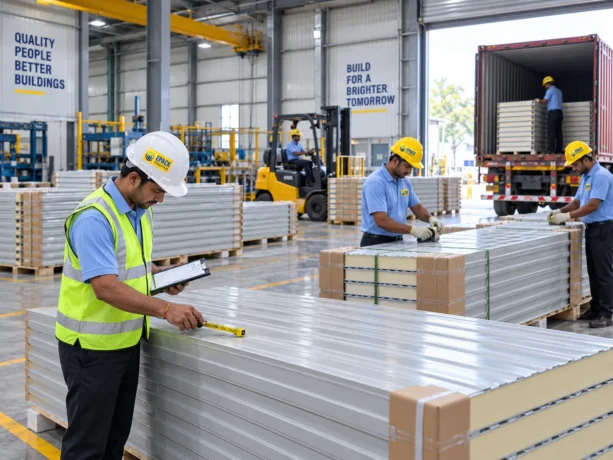 Shahjahanpur Rice Agro Processing Sandwich Panels