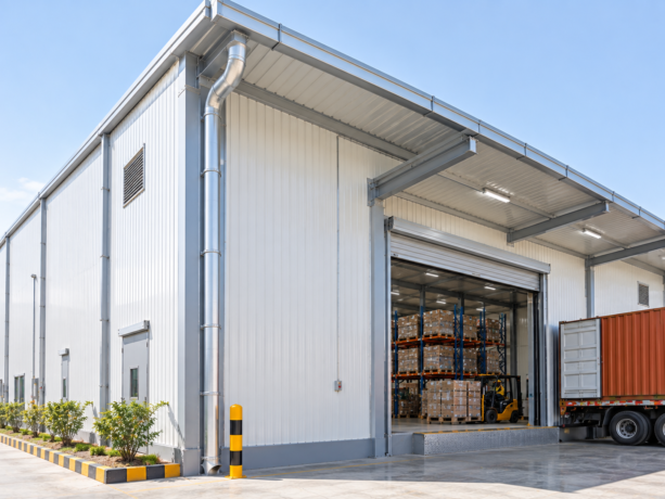 Shamli Industrial Building Envelope Sandwich Panels