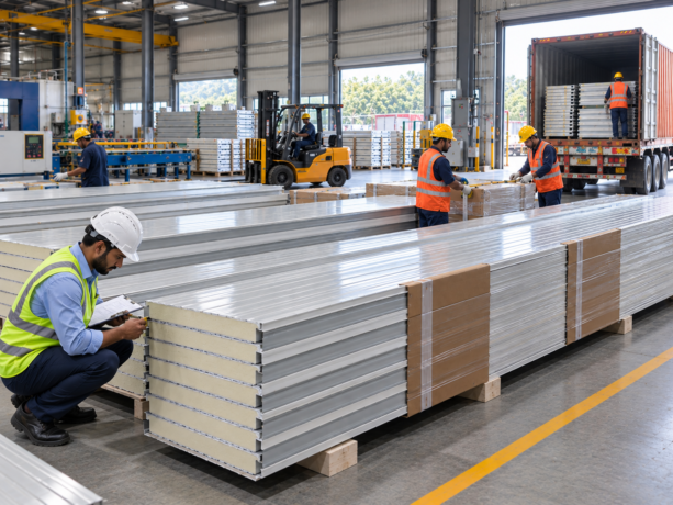 Shamli Sandwich Panel Manufacturing Regional Supply