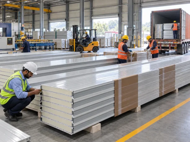 Shamshi Sandwich Panel Manufacturing Regional Supply