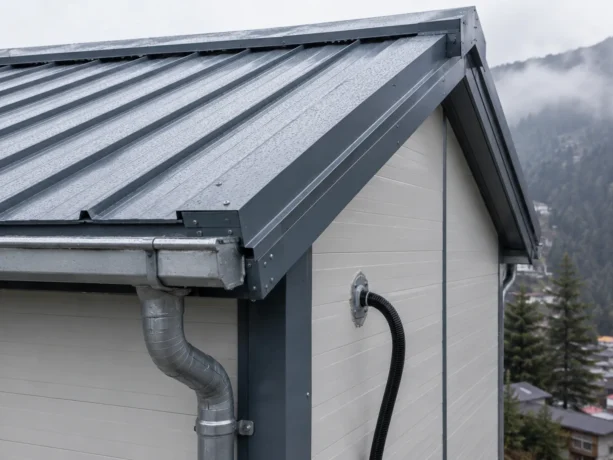 Shimla Sandwich Panel Weatherproof Detail