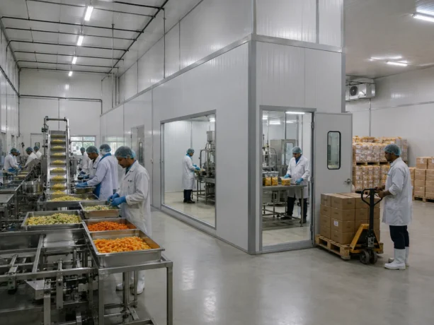 Siliguri Sandwich Panel Food Processing Zones