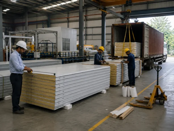 Siliguri Sandwich Panel Regional Dispatch