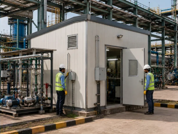 Sindri Sandwich Panel Utility Enclosure