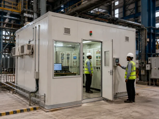 Singrauli Sandwich Panel Control Room