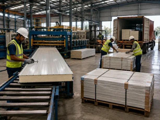 Singrauli Sandwich Panel Manufacturing Supply