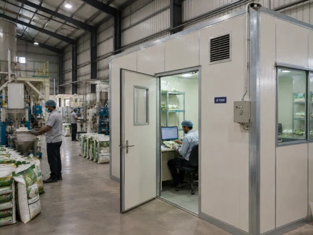Sirsa Sandwich Panel Agro Processing Room