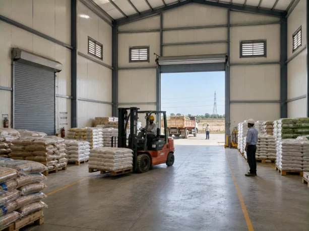 Sirsa Sandwich Panel Commodity Warehouse