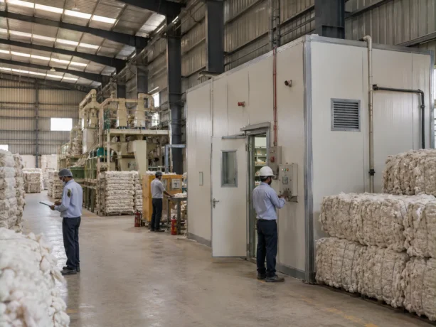 Sirsa Sandwich Panel Cotton Processing Enclosure