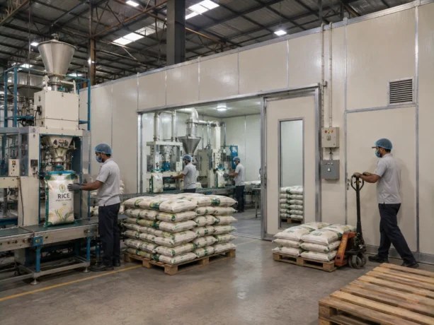 Sirsa Sandwich Panel Rice Packing Facility