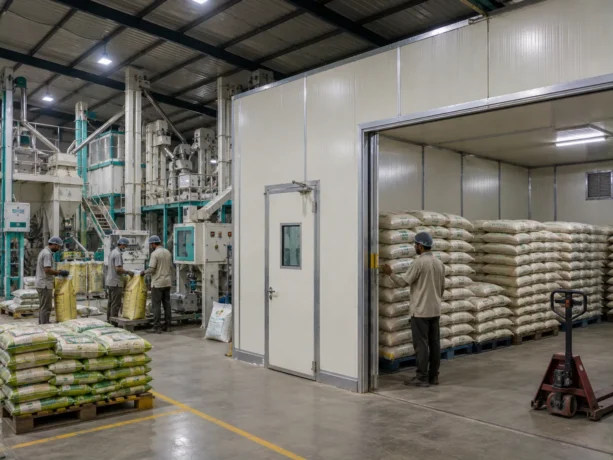 Sitapur Sandwich Panel Rice Processing Storage