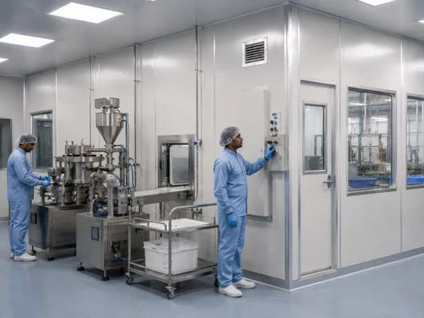 Solan Sandwich Panel Pharmaceutical Controlled Space