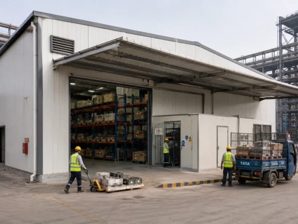 Sonbhadra Sandwich Panel Industrial Maintenance Store