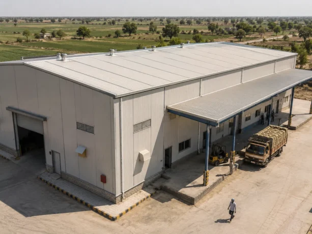 Sriganganagar Insulated Sandwich Panel Building