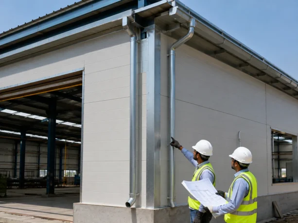 Sultanpur Sandwich Panel Envelope Detailing