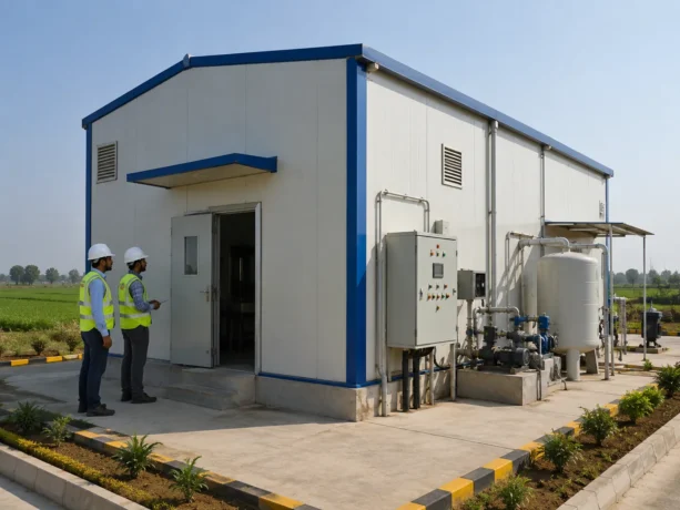 Sunam Sandwich Panel Agricultural Support Building