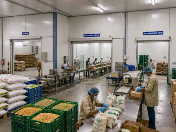 Sunam Sandwich Panel Agro Processing Packing