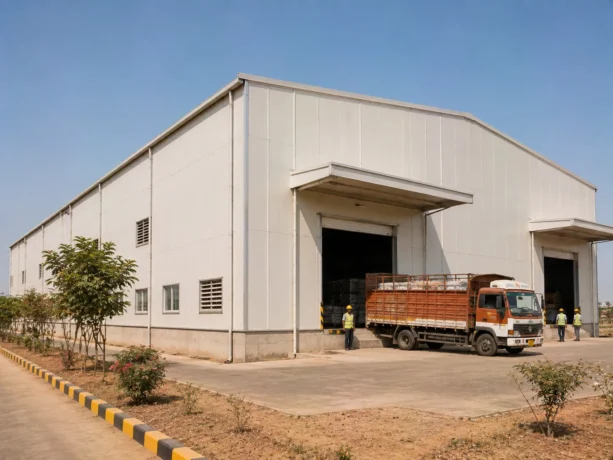 Surendranagar Insulated Sandwich Panel Building
