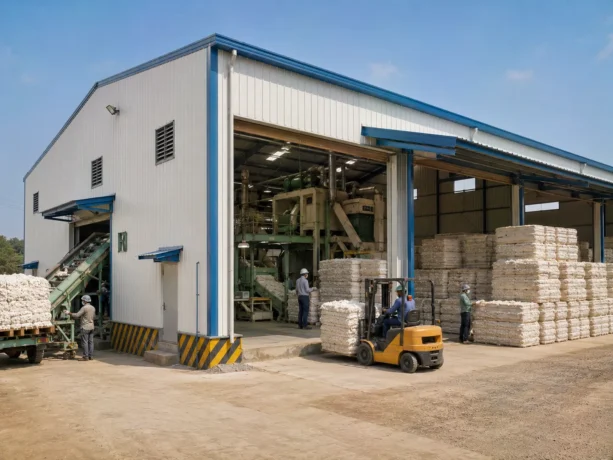 Surendranagar Sandwich Panel Cotton Ginning Facility