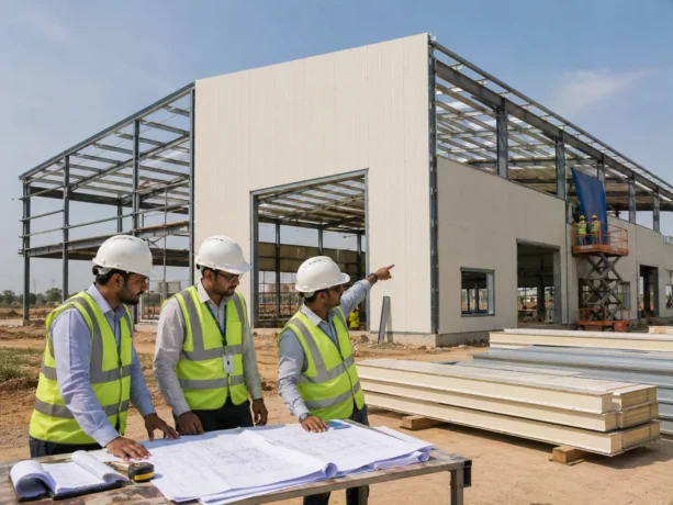 Surendranagar Sandwich Panel Project Engineering